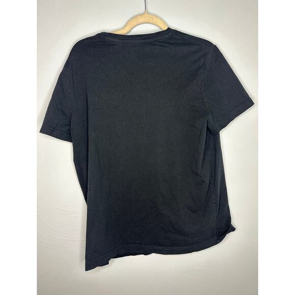 Wrangler T-Shirt Size Large Black Short-Sleeved Tee Western Cowboy Cowgirl - Picture 2 of 3